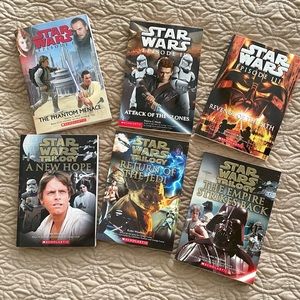 Star Wars Boxed Set: Episodes I-VI Paperback, Science Fiction, Ages 14+